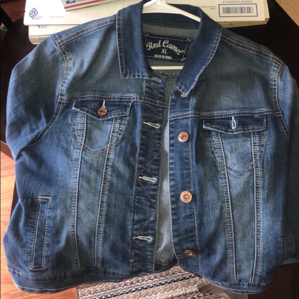 Red Camel Jean Jacket - Picture 3 of 5